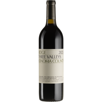 Вино Ridge Vineyards Three Valleys / Срі Велліс 2023, червоне сухе, 0.75 л