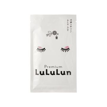 Маска для обличчя зволожуюча з екстрактом саке та бін-цукє 39г Kyoto, Lululun