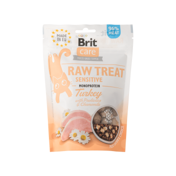 Корм для котів сухий додатковий ласощі з індичкою 40г, Brit Care