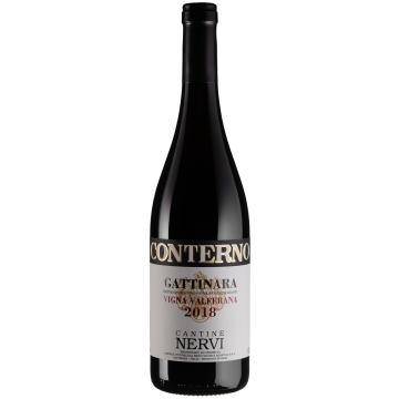 Вино Azienda Vitivinicola Nervi Alto Piemonte Gattinara Vigna Valferana / Гаттінара Вінья Вальферана 2018, червоне сухе, 0.75 л