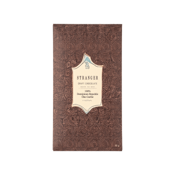 Шоколад темний Домініканська Республіка 100% 50г, Stranger Craft Chocolate