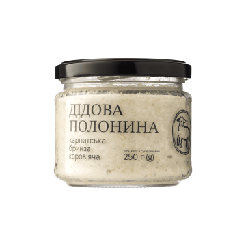 Сир м'який з коров’ячого молока Бринза 250г, Дідова Полонина