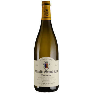 Вино Jean-Paul & Benoit Droin Chablis Vaudesir / Шаблі Вудезір 2024, біле сухе, 0.75 л