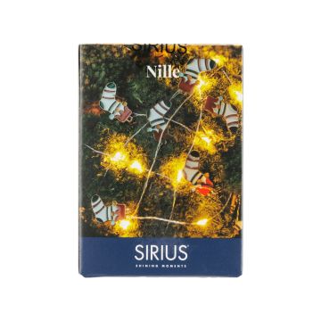 Гірлянда світлодіодна 10 LED Різдвяні шкарпетки Нілле 90см, Sirius