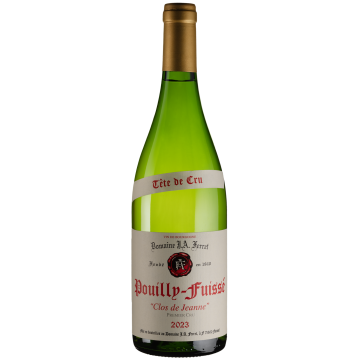 Вино Louis Jadot Pouilly-Fuisse Clos de Jeanne 1er Cru Domaine Ferret / Пуї-Фюіссе Кло де Жан Прем'єр Крю Домен Ферре 2023, біле сухе, 0.75 л