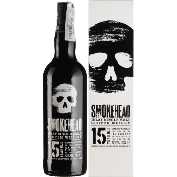 Віскі Smokehead 15yo, 0.7 л