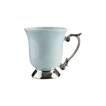 Чашка "Вінтаж" блакитна 270мл, Clay