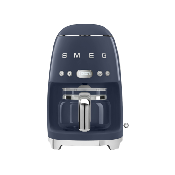 Кавоварка крапельна темно-синя стиль 50х, SMEG