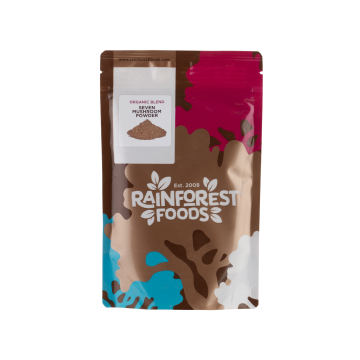 Суміш порошків "7 Супер грибів" органічна 100г, Rainforest Foods