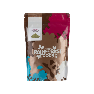 Порошок із паростків пшениці органічний 200г, Rainforest Foods