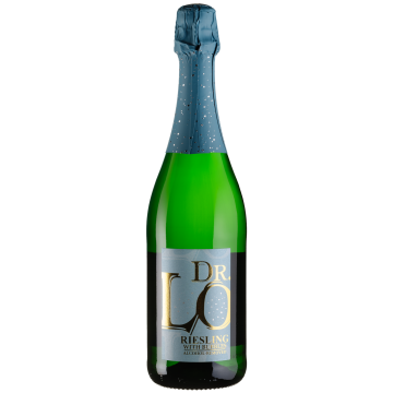 Безалкогольне Ігристе Dr. Lo Riesling With Bubbles Alcohol Removed / Рислінг Віз Баблс Алкоголь Ремувд, 0.75 л