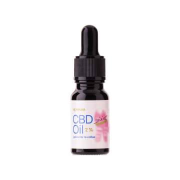 Дієтична добавка олія з канабідіолом CBD 2%10мл, Hempurr