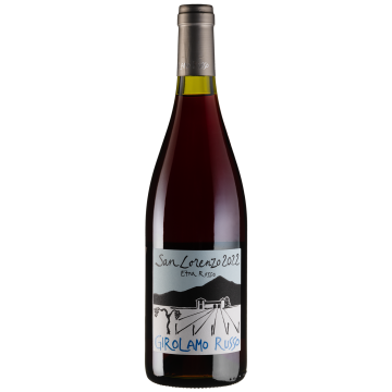 Вино Girolamo Russo Etna Rosso San Lorenzo / Етна Россо Сан Лоренцо 2022, червоне сухе, 0.75 л