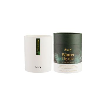 Свічка ароматична "Зимовий чебрець" 200г Christmas, Aery Living