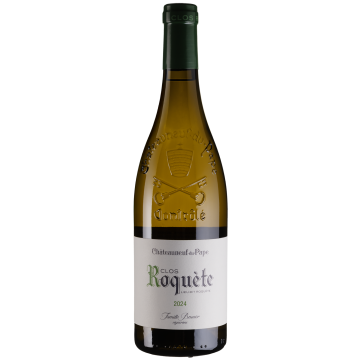 Вино Vieux Telegraphe Chateauneuf-du-Pape Clos La Roquete / Шатоньоф-дю-Пап Кло Ля Рокет 2024, біле сухе, 0.75 л