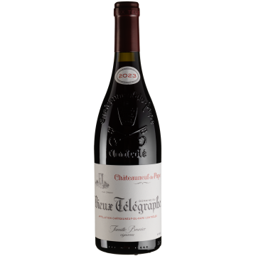 Вино Vieux Telegraphe Chateauneuf-du-Pape Domaine du Vieux Telegraphe / Шатоньоф-дю-Пап Домен дю Вью Телеграф 2023, червоне сухе, 0.75 л