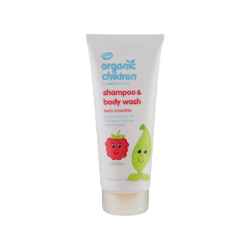 Шампунь і гель для душу для дітей “Ягідний смузі” 200мл Organic Babies, Green People