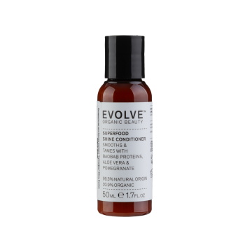 Кондиціонер для блиску волосся "Суперфуд" 50мл, Evolve Organic Beauty