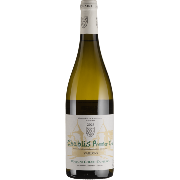 Вино Gerard Duplessis Chablis 1er Cru Vaillons / Шаблі Прем'єр Крю Вайон 2023, біле сухе, 0.75 л
