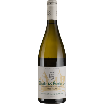 Вино Gerard Duplessis Chablis Premier Cru Montmains / Шаблі Прем`єр крю Монмен 2023, біле сухе, 0.75 л