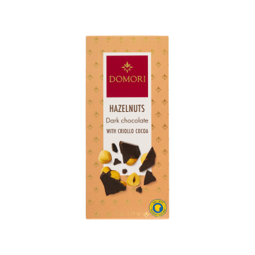 Шоколад темний "Фундук" 75г, Domori