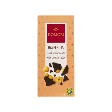 Шоколад темний "Фундук" 75г, Domori