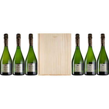 Шампанське Champagne Diebolt-Vallois Fleur de Passion, Champagne Diebolt-Vallois 6*0.750 / Набір шампанського Фльор де Пассьон, Champagne Diebolt-Vallois 6*750мл, 4.5 л