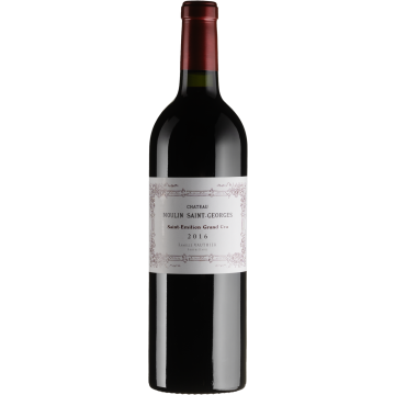 Вино Chateau Moulin St Georges Chateau Moulin Saint Georges / Шато Мулєн Сен Жорж 2016, червоне сухе, 0.75 л
