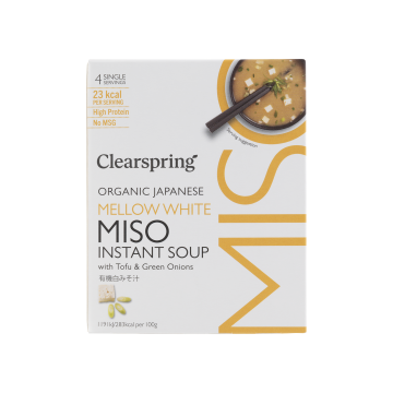 Суміш для приготування білого Місо супу з тофу 4х8г, Clearspring