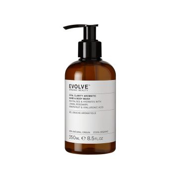 Засіб для миття рук і тіла ароматичний "Свіжість життя" 250мл, Evolve Organic Beauty