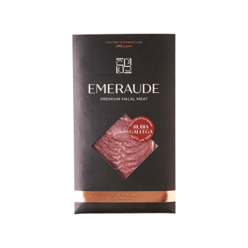 Яловичина сиров'ялена Рубія Галега 60г, Emeraude