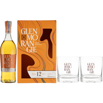 Віскі Glenmorangie 12yo The Original + 2 glassesgift box, 0.7 л