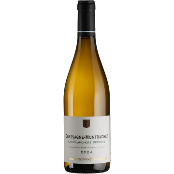 Вино Coffinet-Duvernay Chassagne-Montrachet Les Blanchots Dessous / Шасань-Монраше Лє Бланшо Десу 2024, біле сухе, 0.75 л