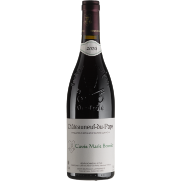 Вино Henri BonneauztrHK Chateauneuf-du-Pape Marie Beurrier / Шатоньоф-дю-Пап Марі Бьор’є 2020, червоне сухе, 0.75 л