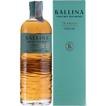 Віскі Ballina Triarach Triple Distilled, gift box, 0.7 л