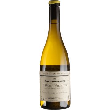 Вино Bret Brothers Macon-Villages Terroirs du Maconnais / Макон Вілаж Терруар дю Маконе 2024, біле сухе, 0.75 л