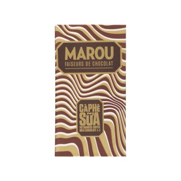 Шоколад молочний 44% з кавою 80г, Marou