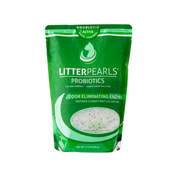 Наповнювач для котячого туалету у формі перлин з пробіотиком 500г, Litter Pearls