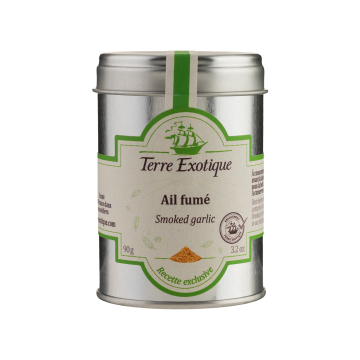 Часник копчений подрібнений 90г, Terre Exotique