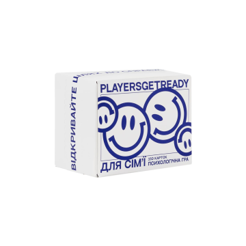 Психологічна гра для сім’ї PGR (150 карток), Players Get Ready