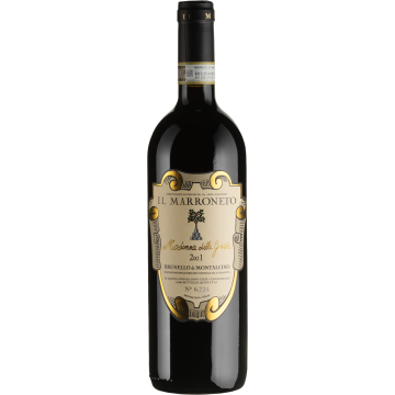Вино Il Marroneto Brunello di Montalcino Selezione Madonna Delle Grazie / Брунелло ді Монтальчіно Селеціоне Мадонна Делле Граціе 2021, червоне сухе, 0.75 л