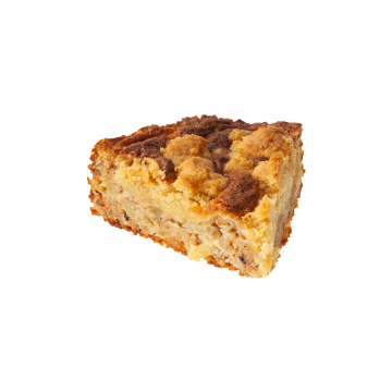 Шарлотка з яблуками та мигдалевим крамблом 100г, Bakehouse
