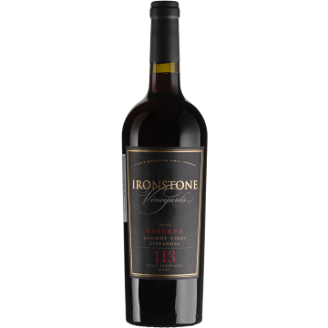 Вино Ironstone Vineyards Reserve "Rous Vineyard" Ancient Vine Zinfandel / Резерв "Роус Вайнярд" Еншент Вайн Зінфандель 2022, червоне сухе, 0.75 л