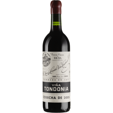 Вино Vina Tondonia Tinto Gran Reserva / Тінто Гран Резерва 2005, червоне сухе, 0.75 л