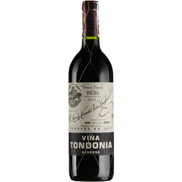 Вино Vina Tondonia Tinto Reserva / Тінто Резерва 2013, червоне сухе, 0.75 л