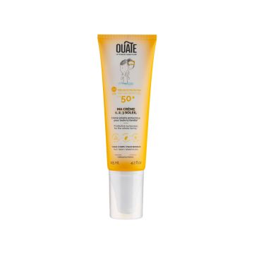 Крем сонцезахисний дитячий SPF 50 125мл, Ouate