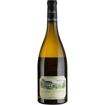Вино Billaud-Simon Chablis Tete d'Or / Шаблі Тет д'Ор 2024, біле сухе, 0.75 л