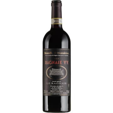 Вино Le Ragnaie Brunello di Montalcino V.V. / Брунелло ді Монтальчино V.V. 2021, червоне сухе, 0.75 л