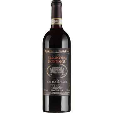Вино Le Ragnaie Brunello di Montalcino C. Montosoli / Брунелло ді Монтальчино C. Монтосолі 2021, червоне сухе, 0.75 л