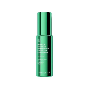 Сироватка нічна для обличчя Mandelic Advanced Pigmentation Corrector Night Serum 30мл, Allies of skin